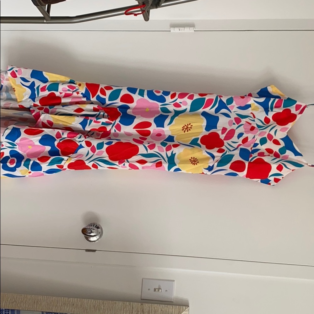 Floral midi dress